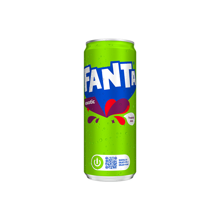 Fanta Apple Lychee plastová fľaša