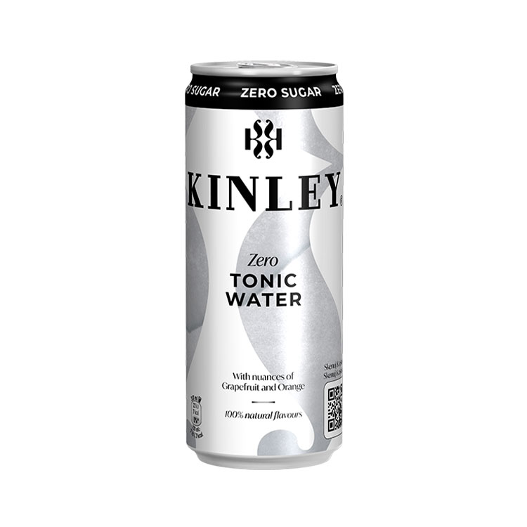 Kinley Toniková voda Zero v plechovke