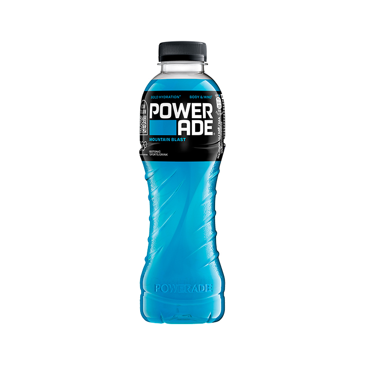 PET fľaša Powerade Mountain Blast