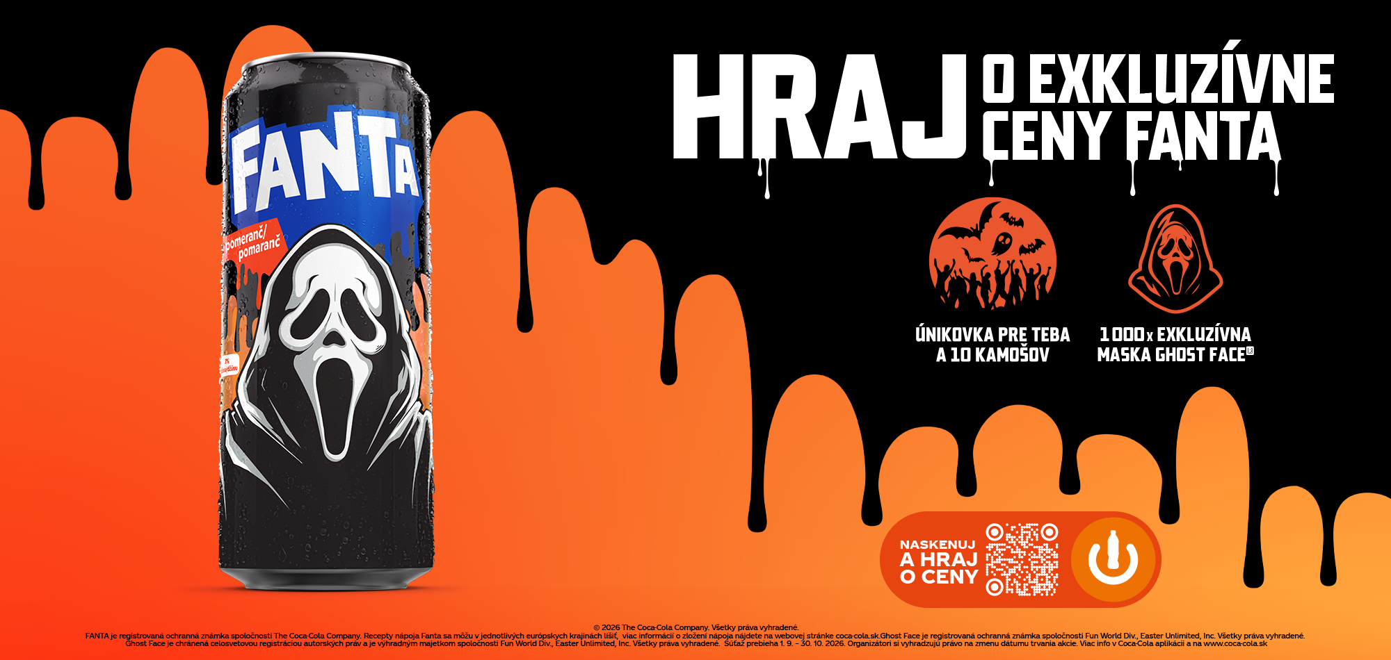 Fanta Halloween súťaž