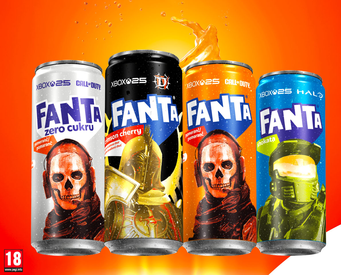 Fanta plechovky