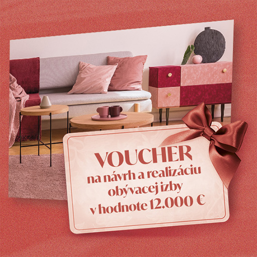 Voucher na návrh a realizáciu obývacej izby