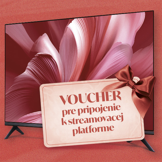 Voucher pre pripojenie k streamovacej platforme