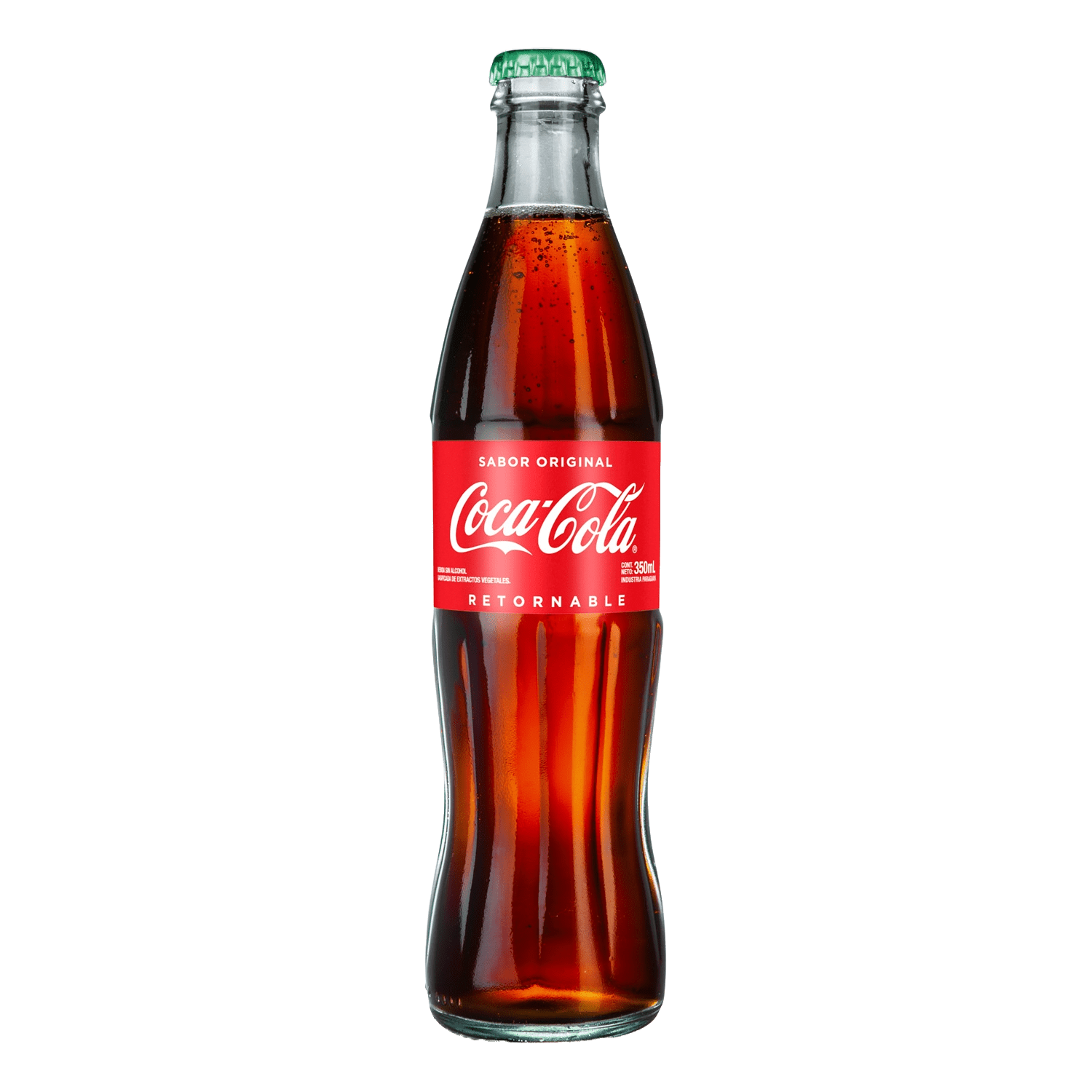Botella de Coca-Cola Sabor Original 350 mL Retornable