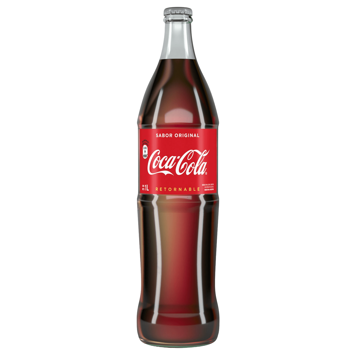Botella de Coca-Cola Sabor Original 1L Retornable