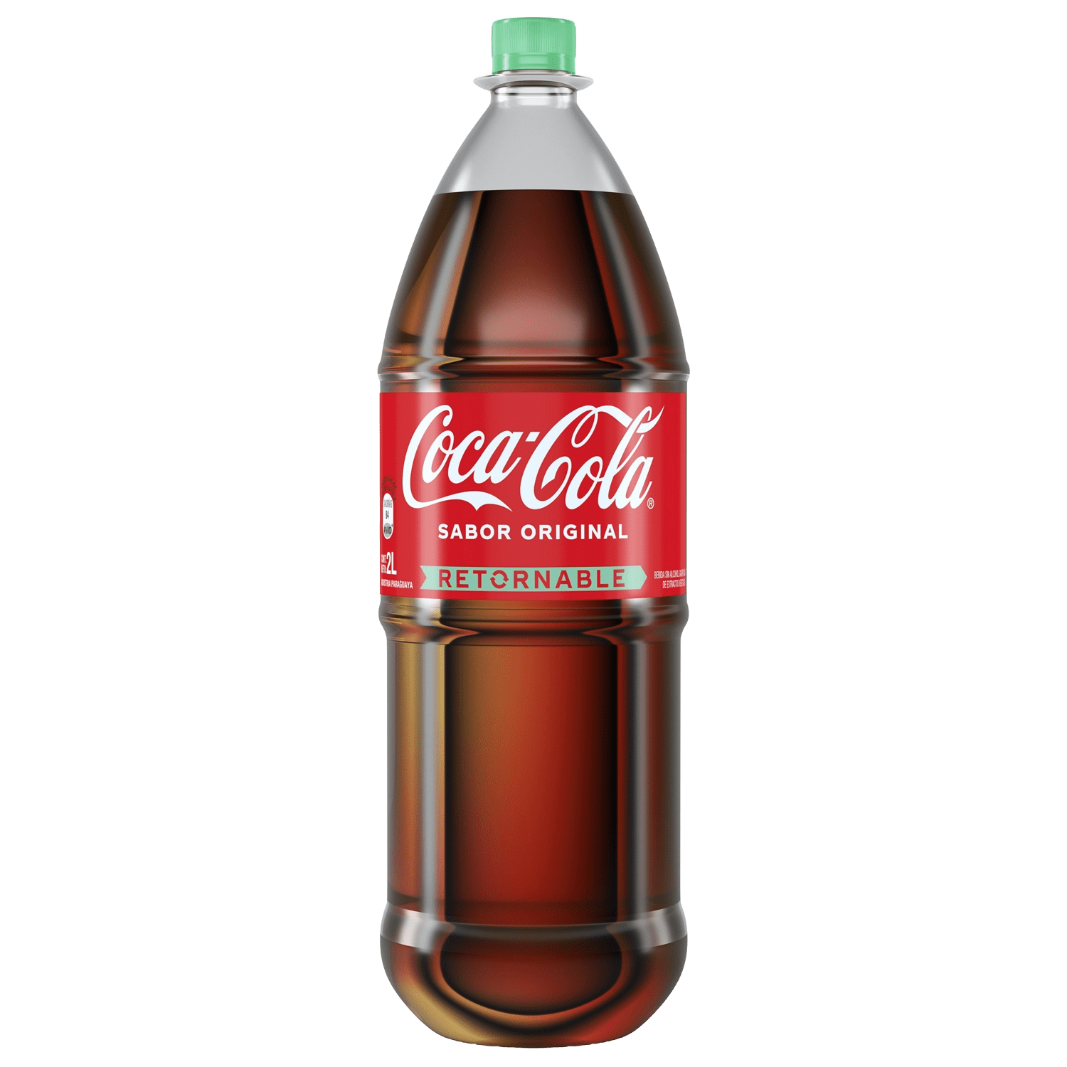 Botella de Coca-Cola Sabor Original 2L Retornable