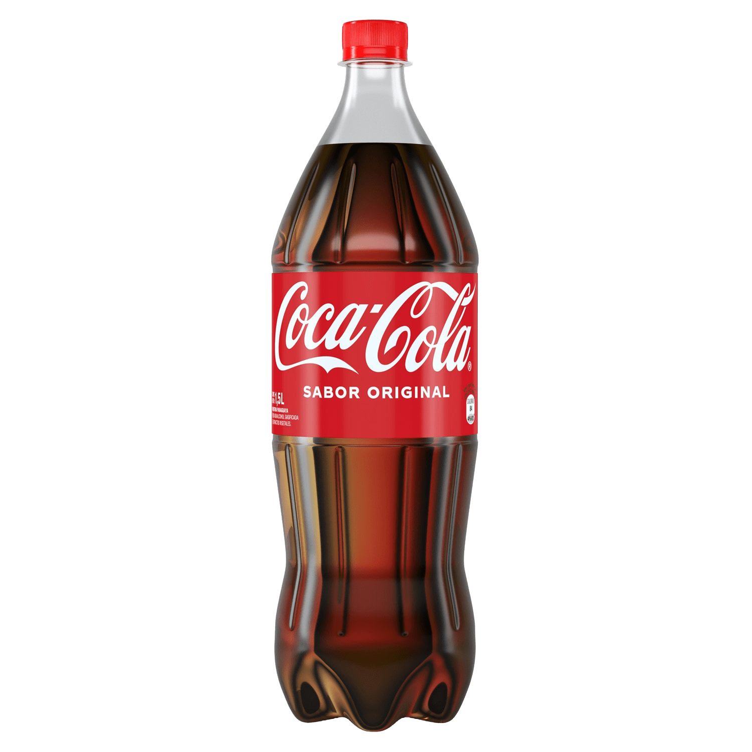 Botella de Coca-Cola Sabor Original 1.5L