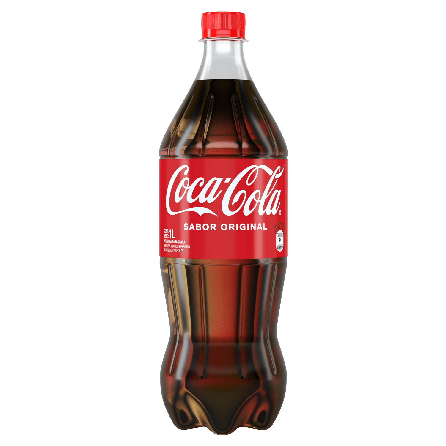 Botella de Coca-Cola Sabor Original 1L