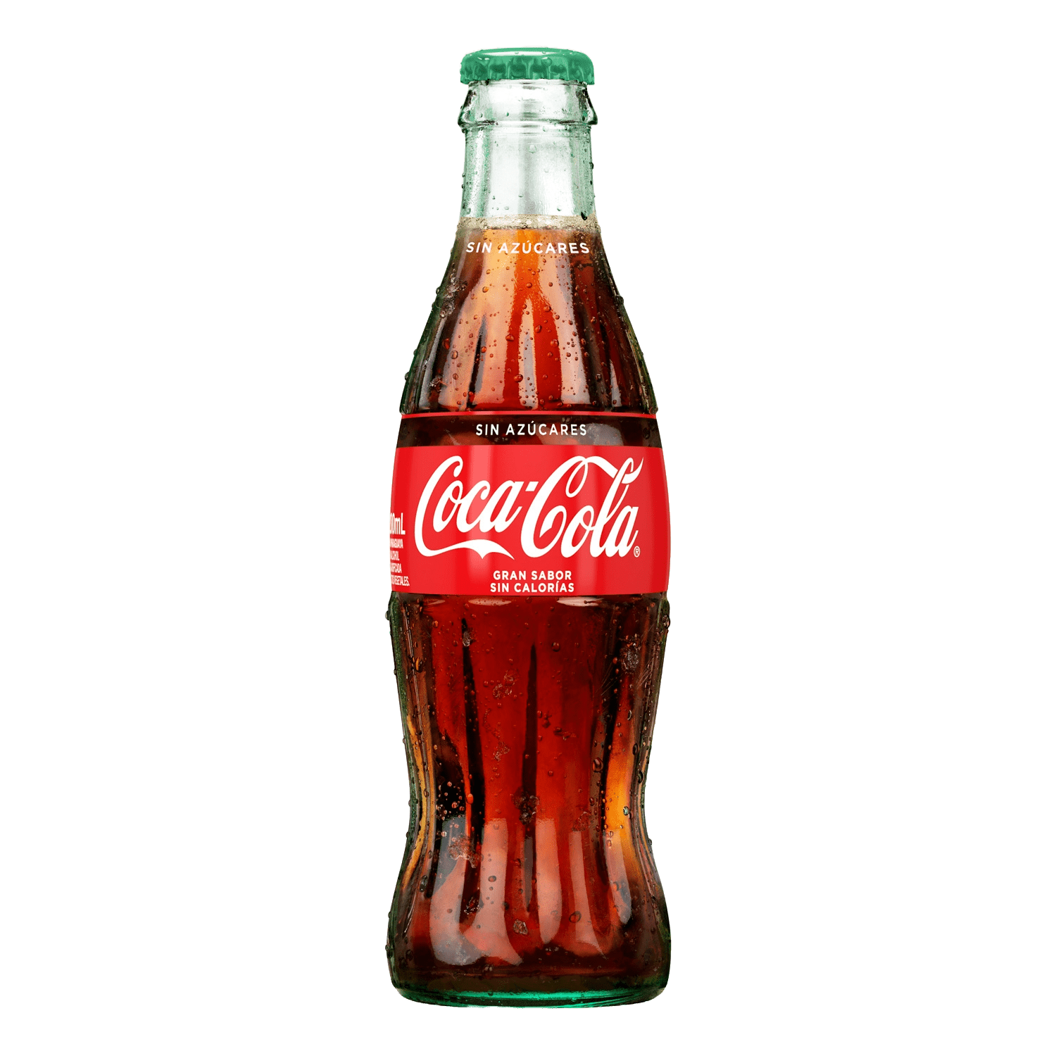 Botella de Coca-Cola Sin Azúcares 200 mL