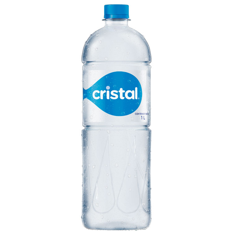 Agua Cristal Botella *1000 Ml