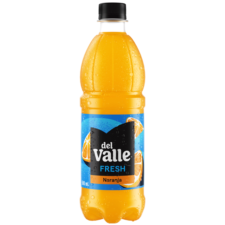 Botella de del Valle Fresh Naranja