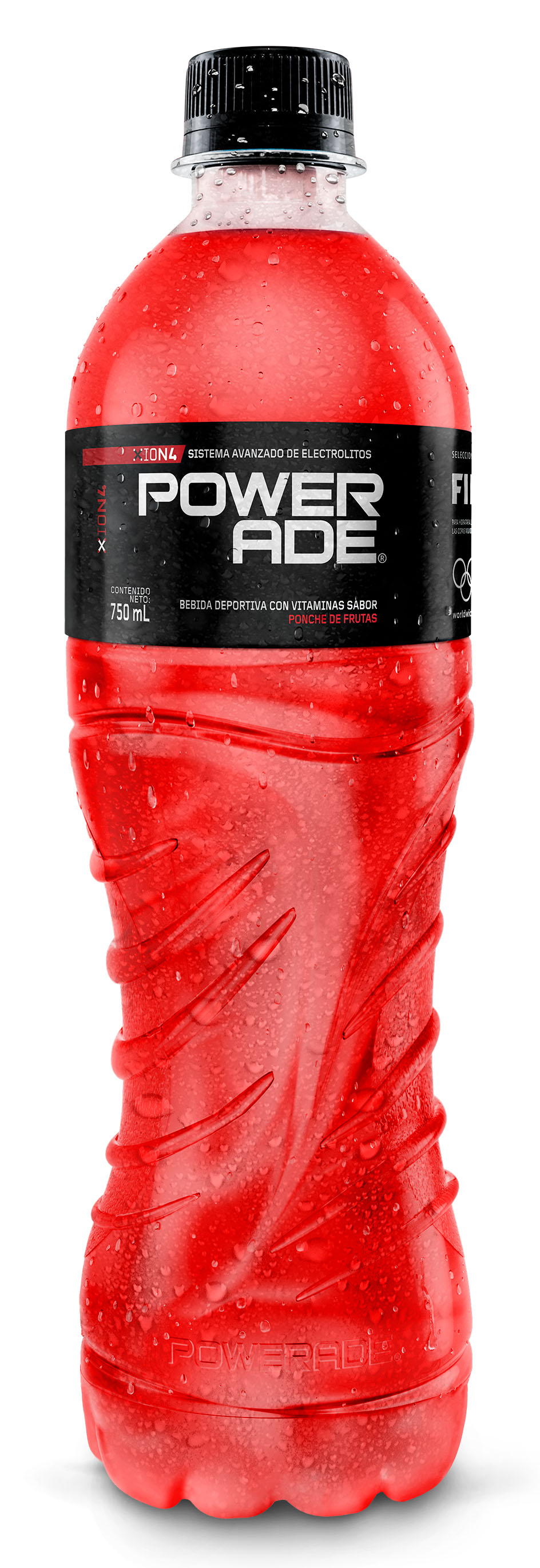 Botella de Powerade Fruit Punch