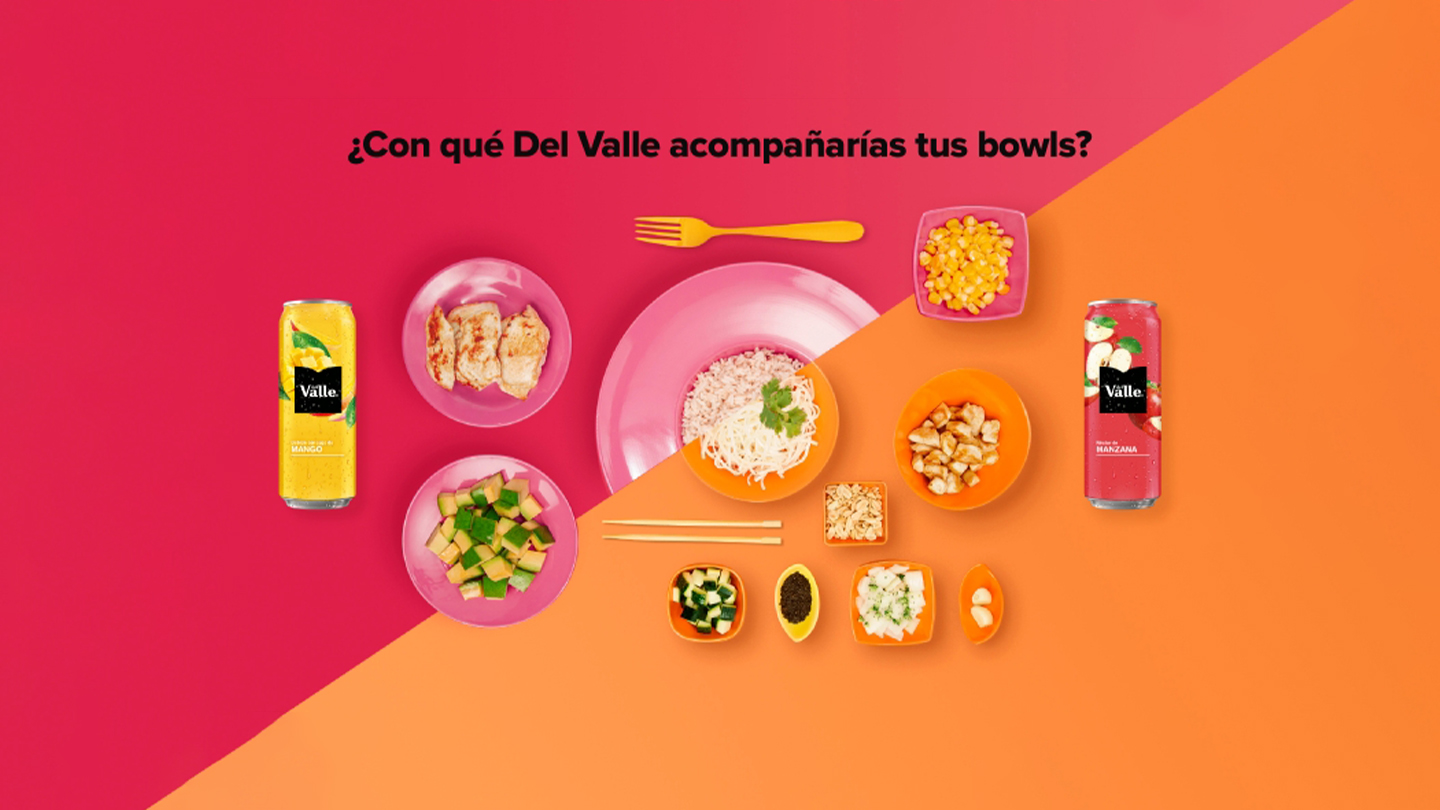 ¿Con qué jugo Del Valle acompañarías tus bowls?