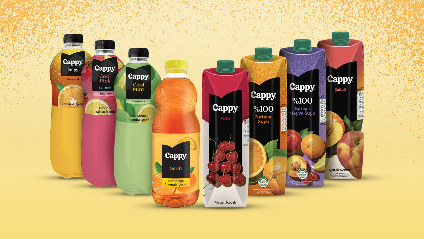 Cappy ürün çeşitleri