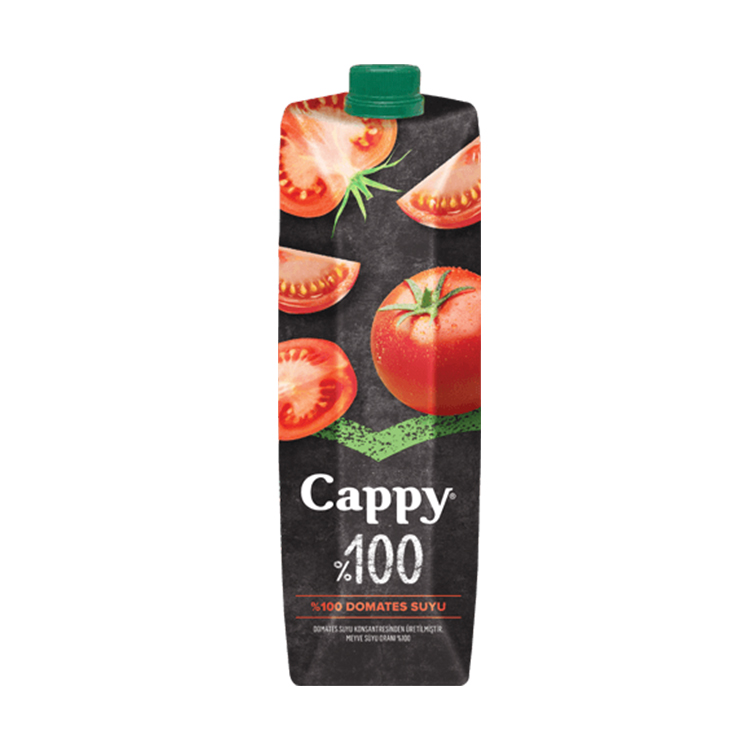 Cappy 100% domates suyu karton kutu