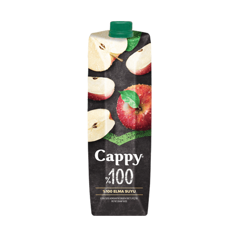 Cappy 100% elma suyu karton kutu