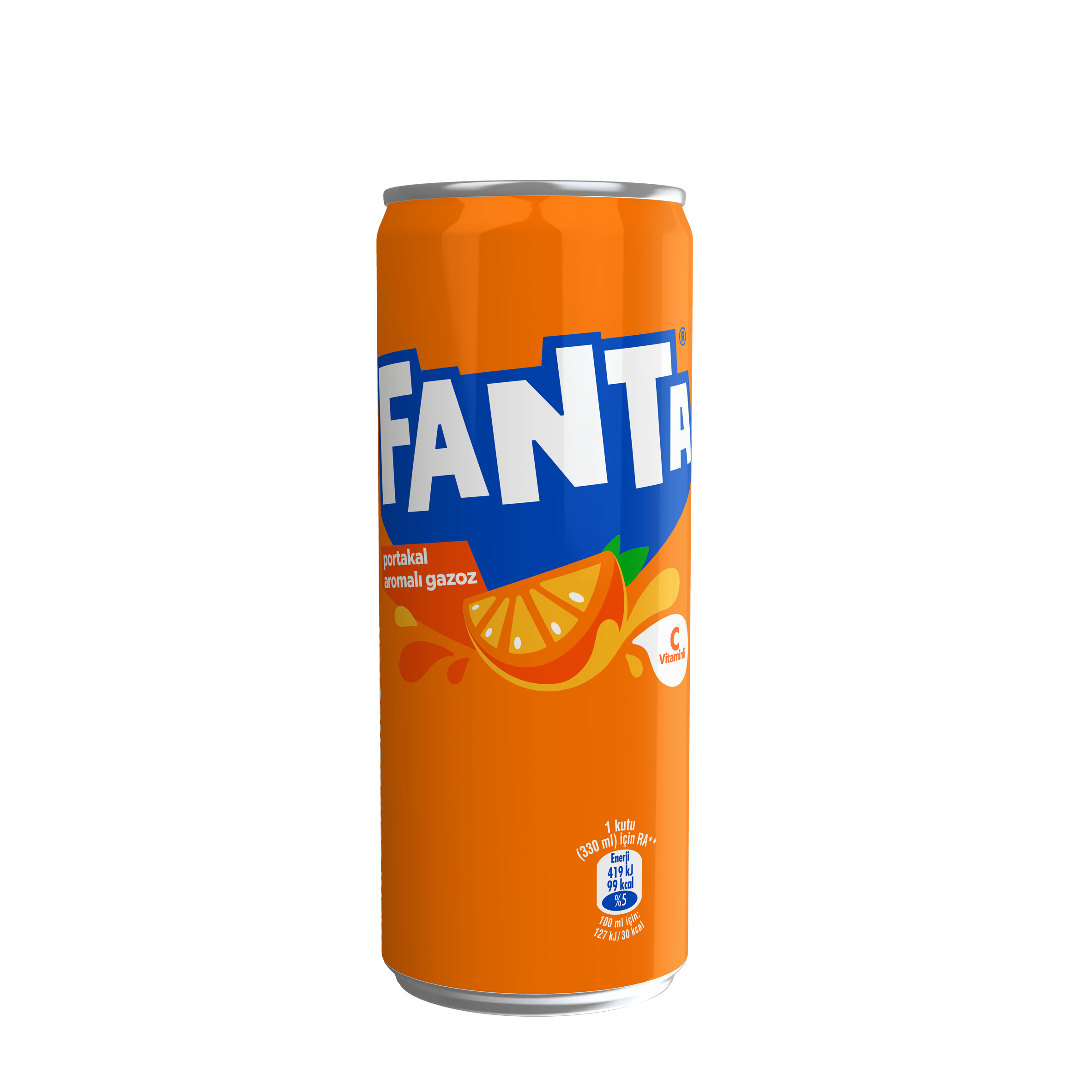 Fanta portakal kutusu