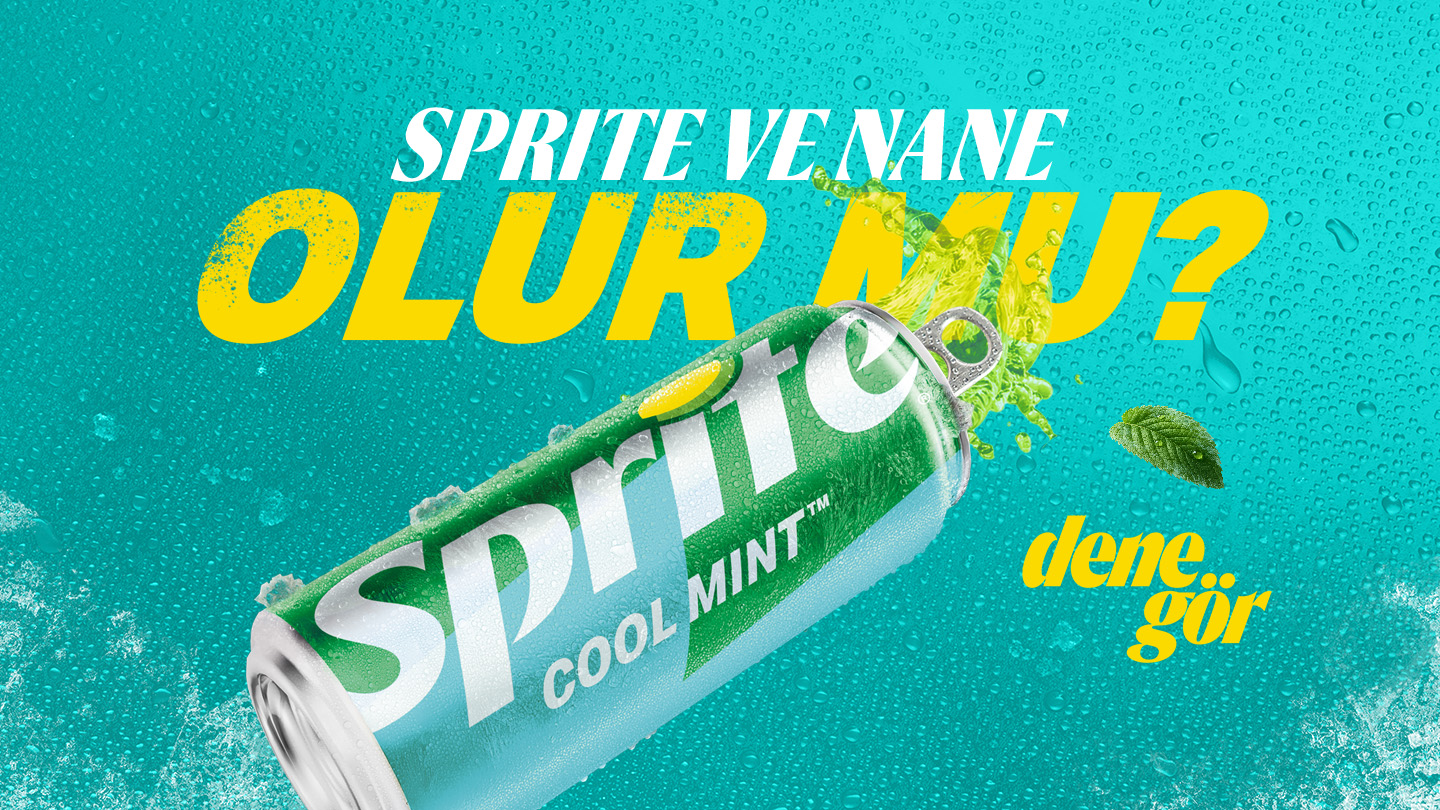 Sprite ve nane olur mu? dene gör 