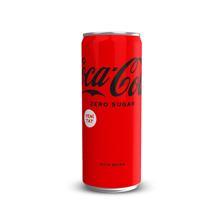 Coca-Cola zero sugar kutusu