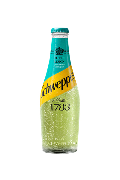 Schweppes bitter lemon şişesi