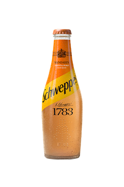 Schweppes mandarin şişesi