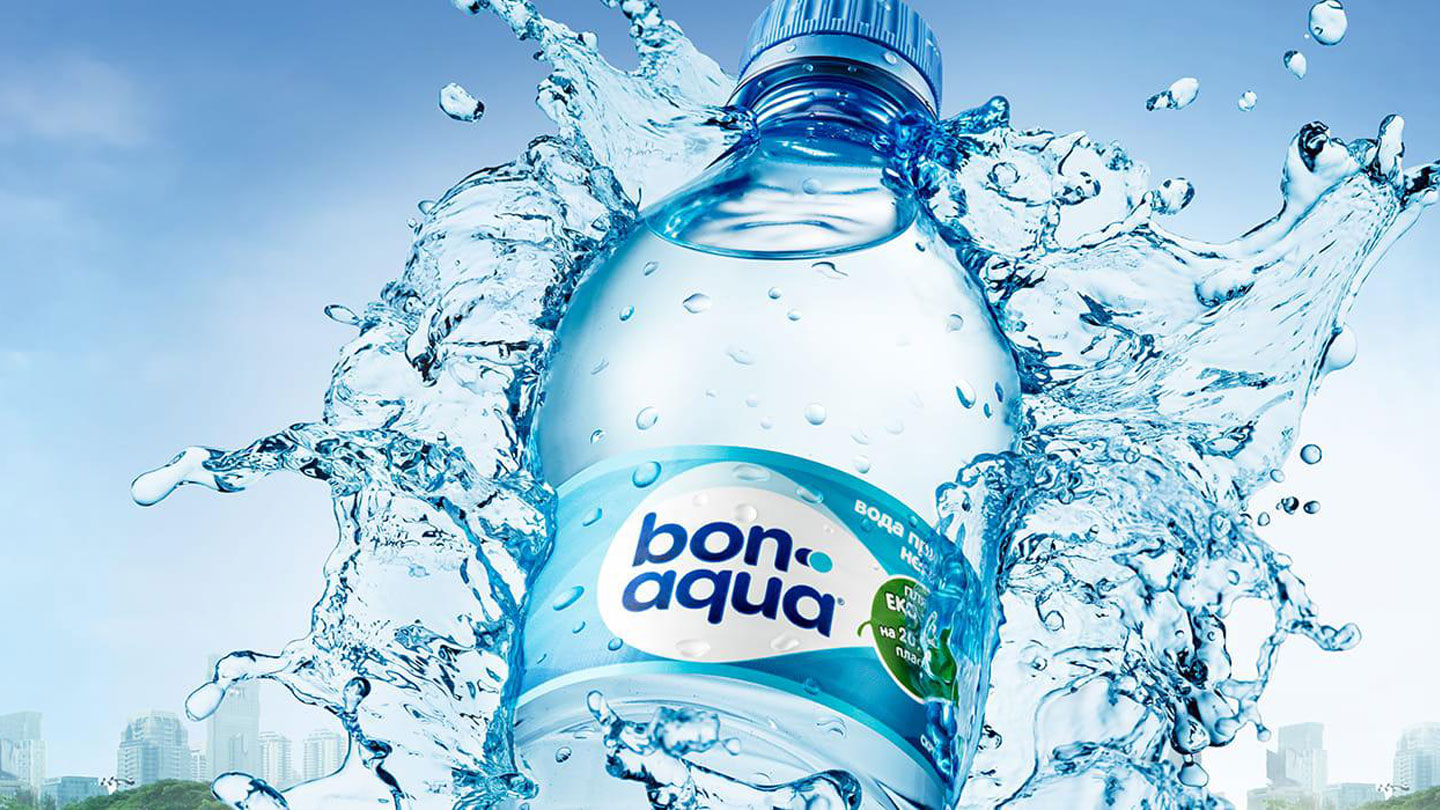 Пляшка з водою BonAqua