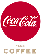 Логотип Coca-Cola plus coffee