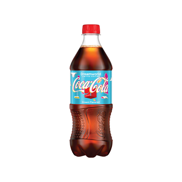 Coca-Cola Dreamworld 20oz PET bottle