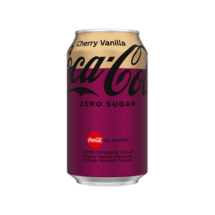 Coca-Cola Vanilla Cherry Zero Sugar can