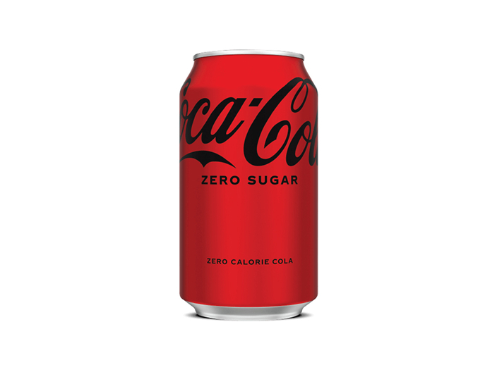 a can of Coca-Cola Zero Sugar