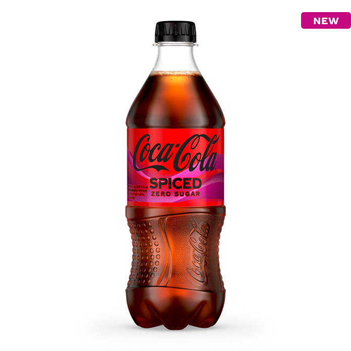 Coca-Cola Spiced Zero Sugar Bottle