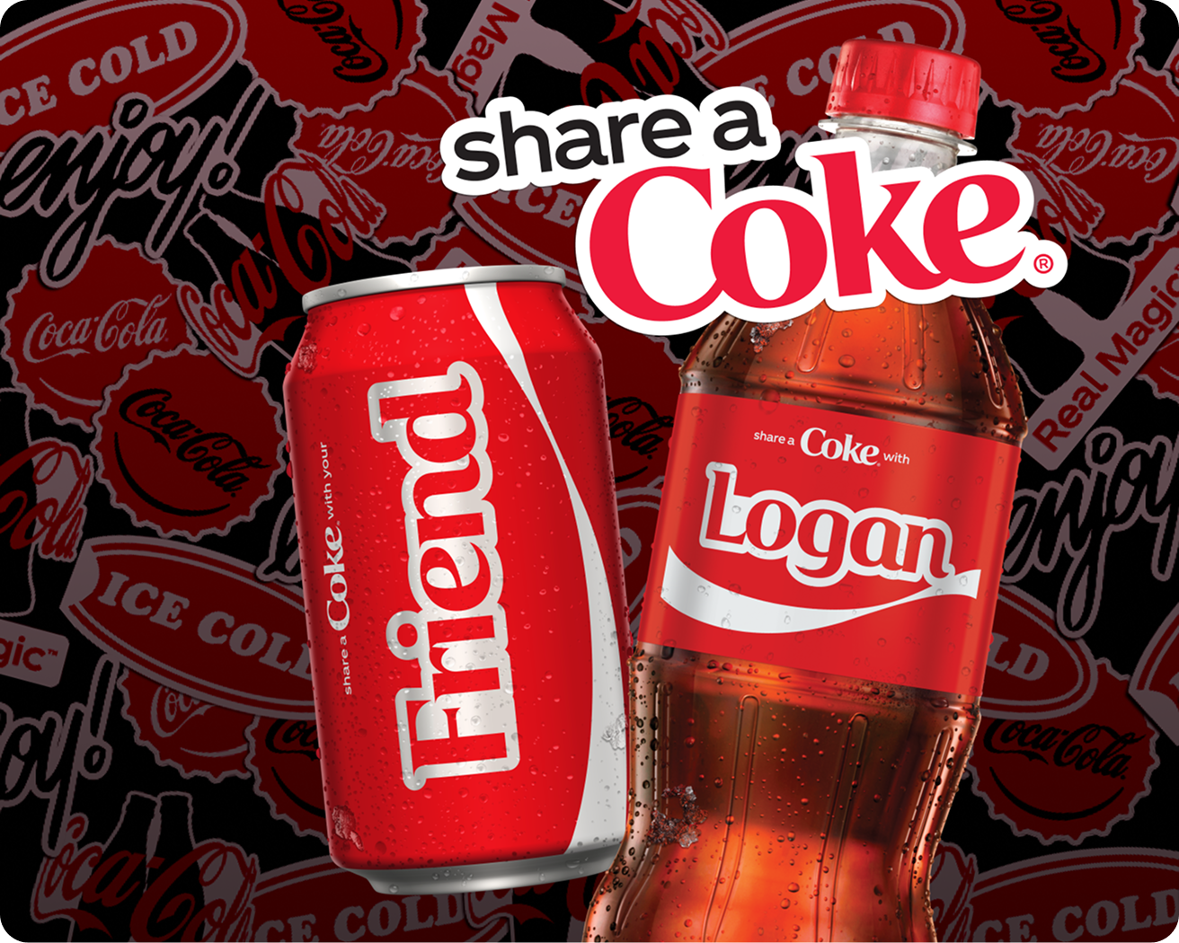 share a coke campaign banner