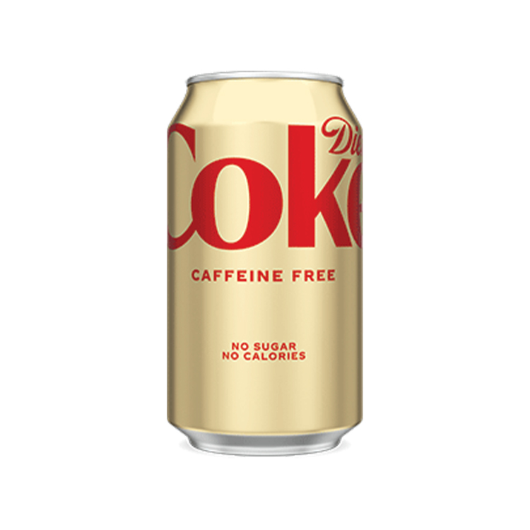 Diet Coke Caffeine Free can