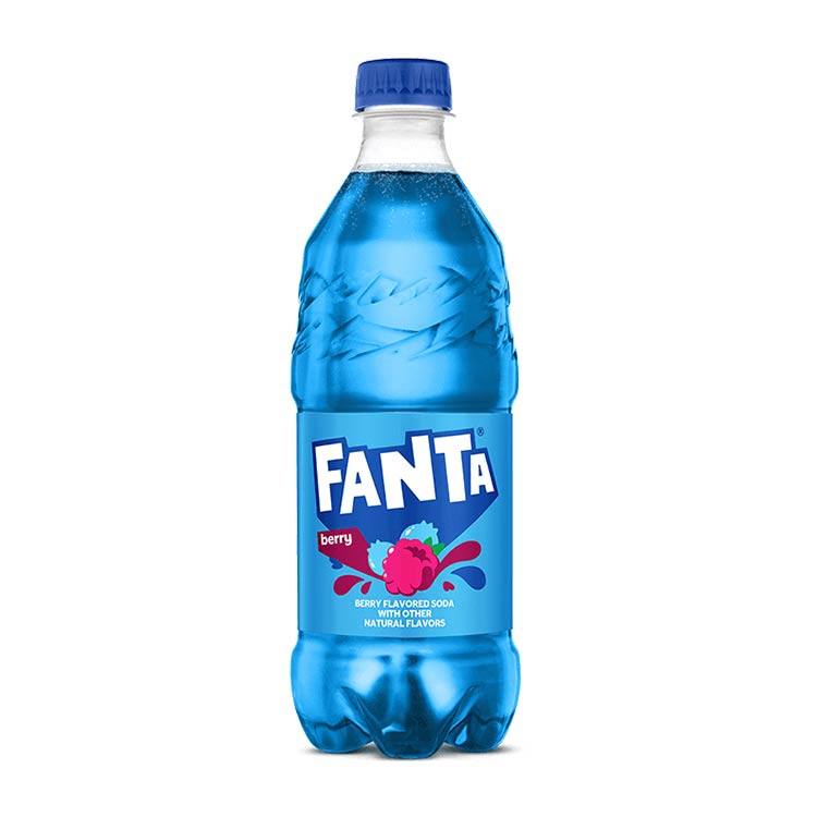 Fanta Berry bottle