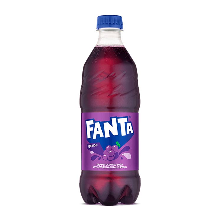 Fanta Grape bottle