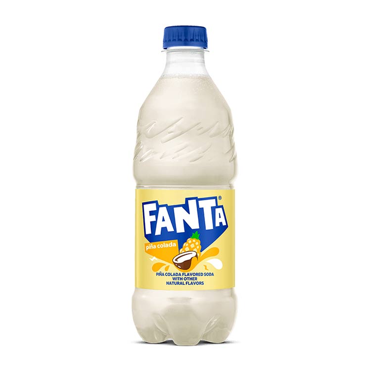Fanta Pina Colada bottle