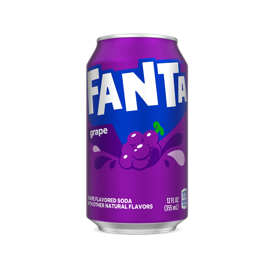 Fanta Grape can