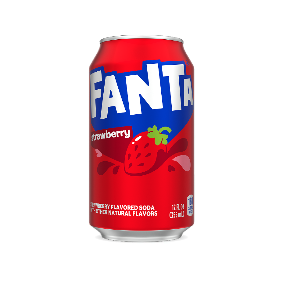 Fanta Strawberry can