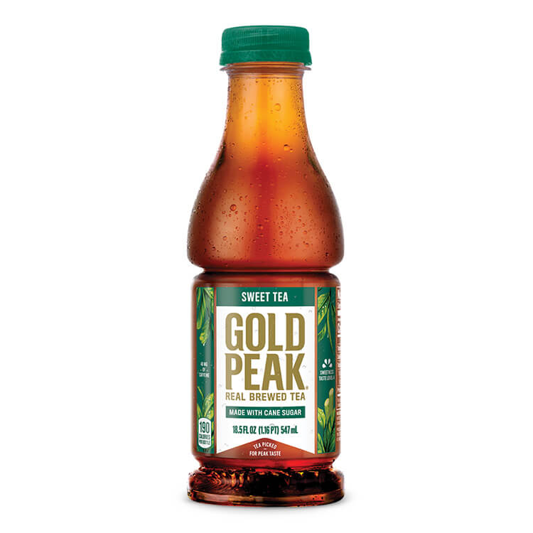 Gold Peak Sweetened Black Tea pack of two bottles