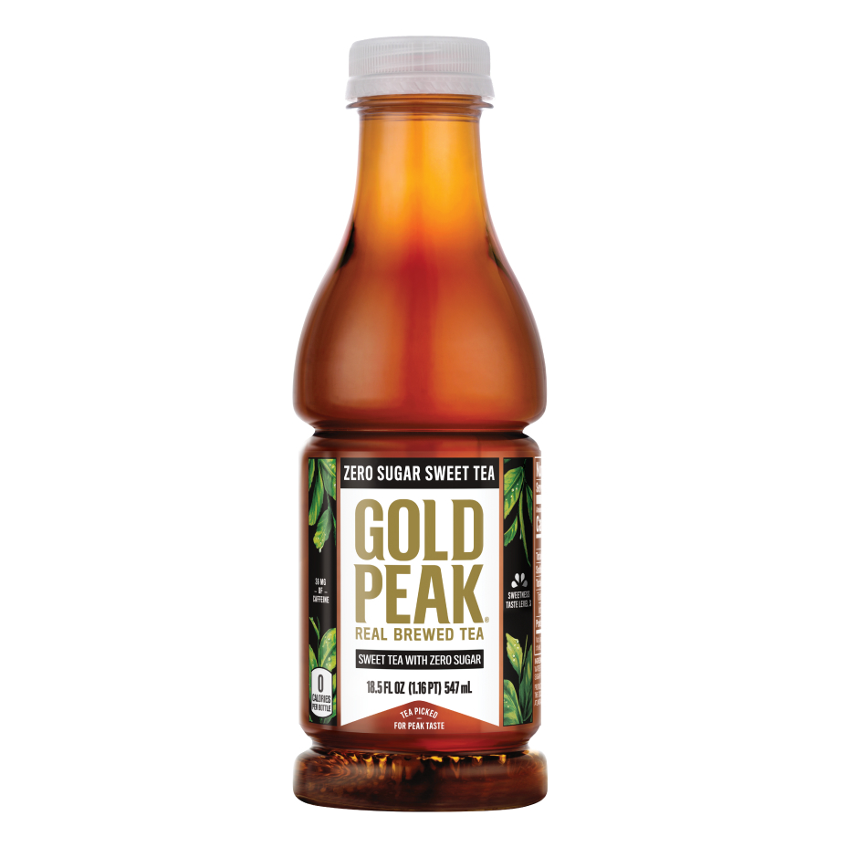 Gold Peak Zero Sugar Sweet Tea bottle 