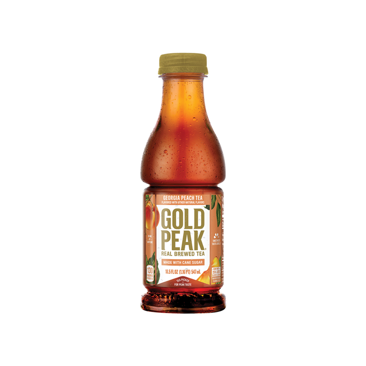 Gold Peak Georgia Peach Tea bottle