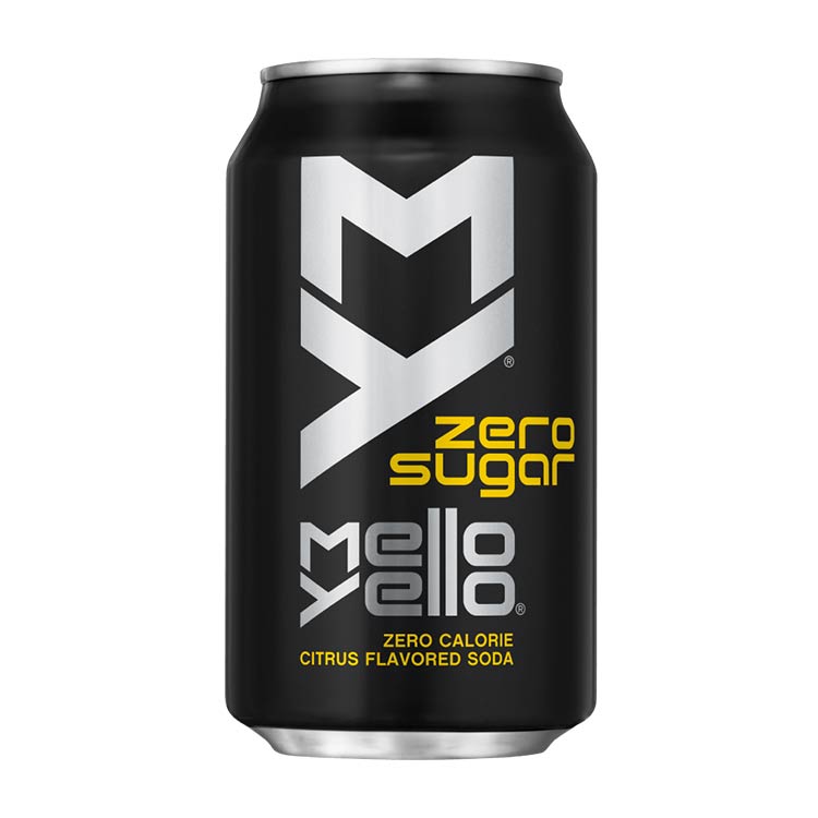 Mello Yello Zero Sugar can