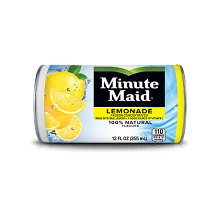 Minute Maid Lemonade Frozen Can