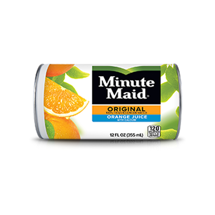 Minute Maid Original Orange Juice Frozen Can
