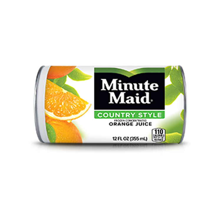 Minute Maid Country Style Orange Juice Frozen