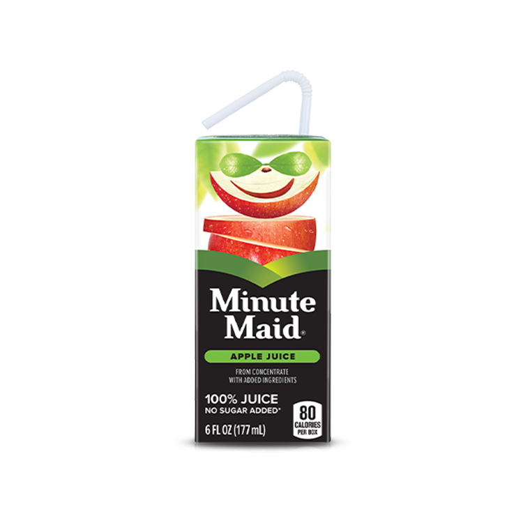 Minute Maid Apple Juice box