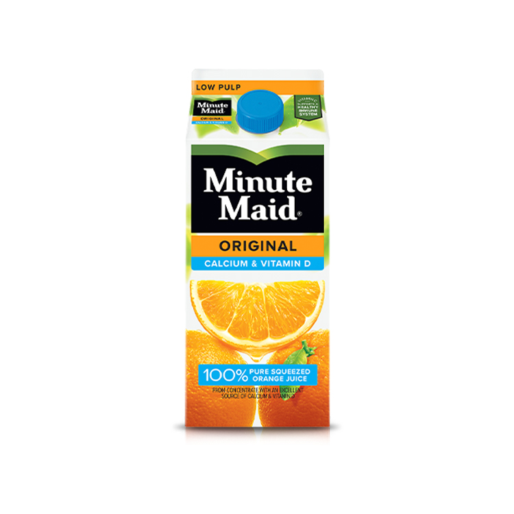 Minute Maid Orange Juice Carton, 59 fl oz