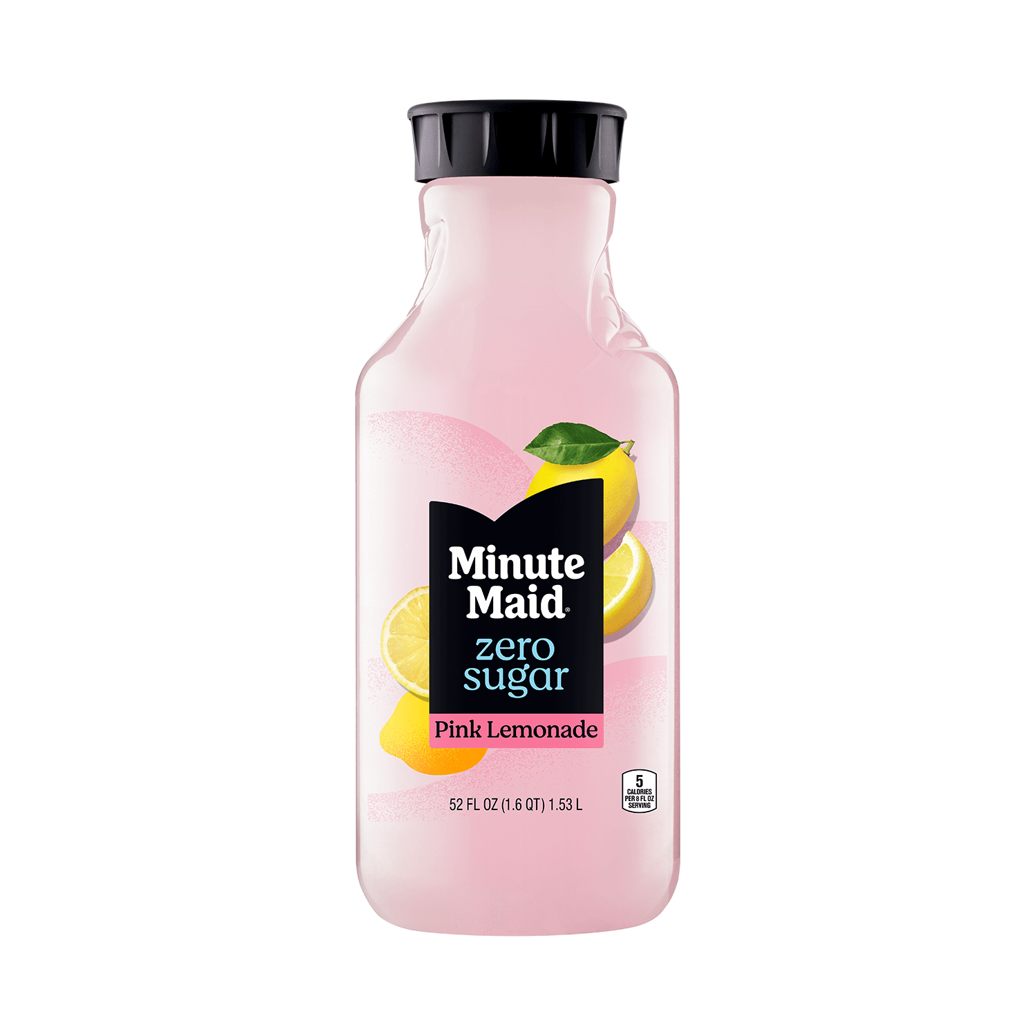 Minute Maid Zero Sugar Pink Lemonade bottle