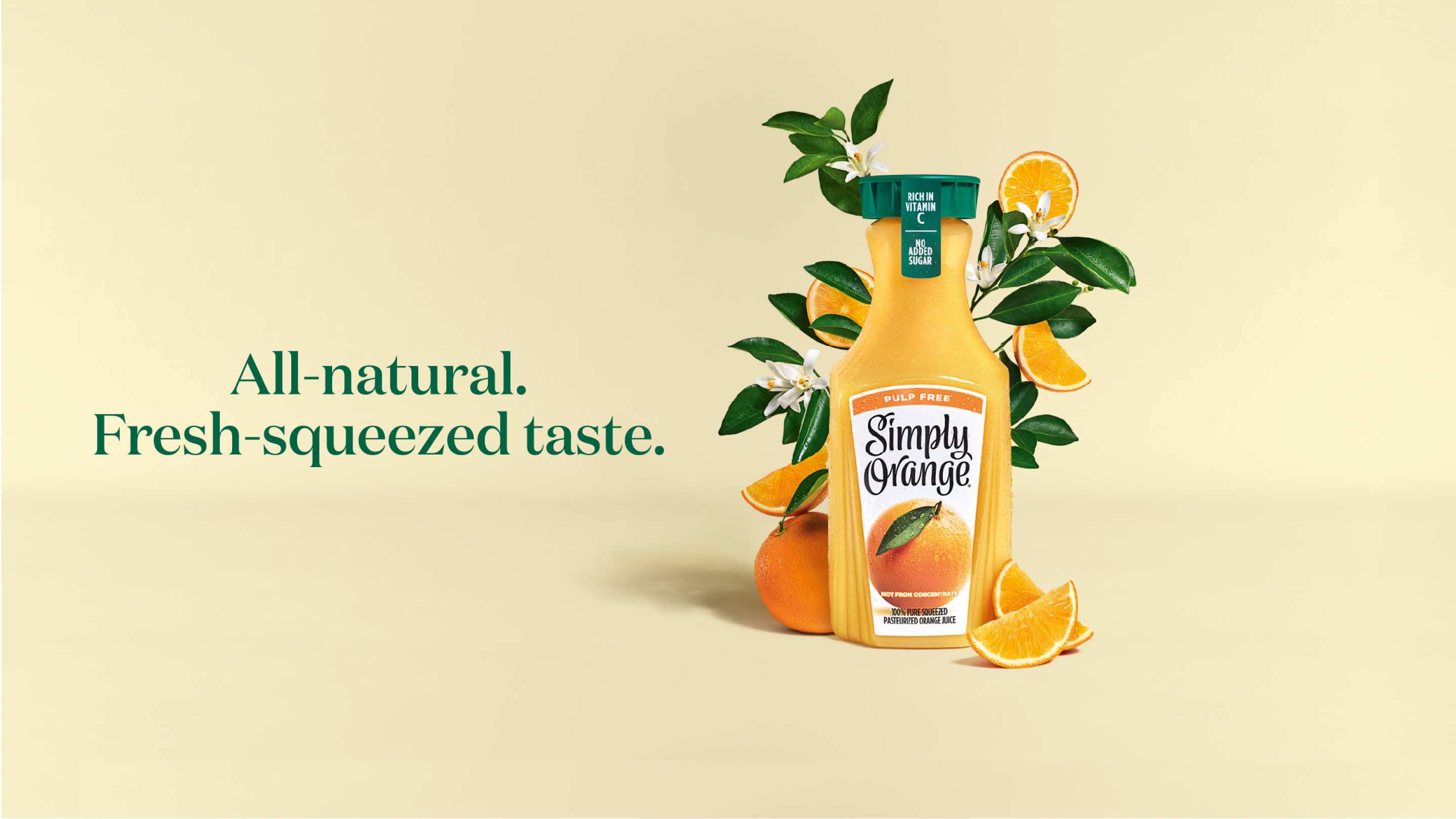 3 flavors of Simply Orange