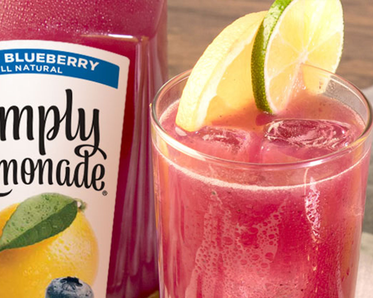 Simply Lemonade® with Blueberry Cocktail Recipe